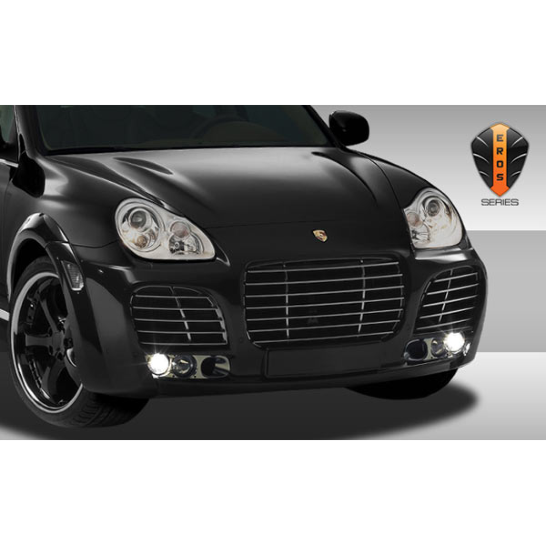 All kind of Exterior/Rear Bumpers or Lipsfor  Porsche Cayenne 2003. 