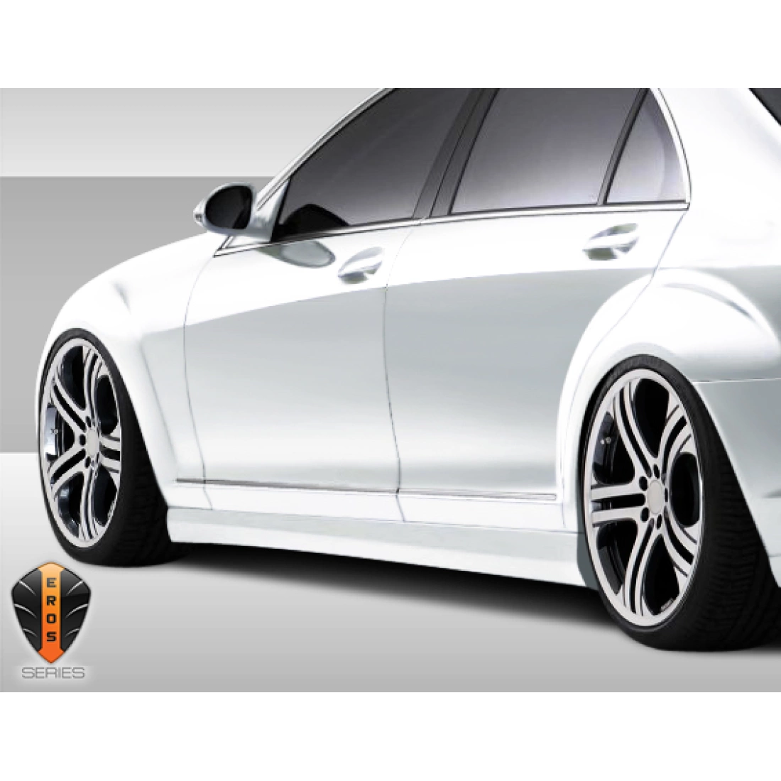 All kind of Exterior/Side Skirtsfor Mercedes-Benz S-Class 2007. 3