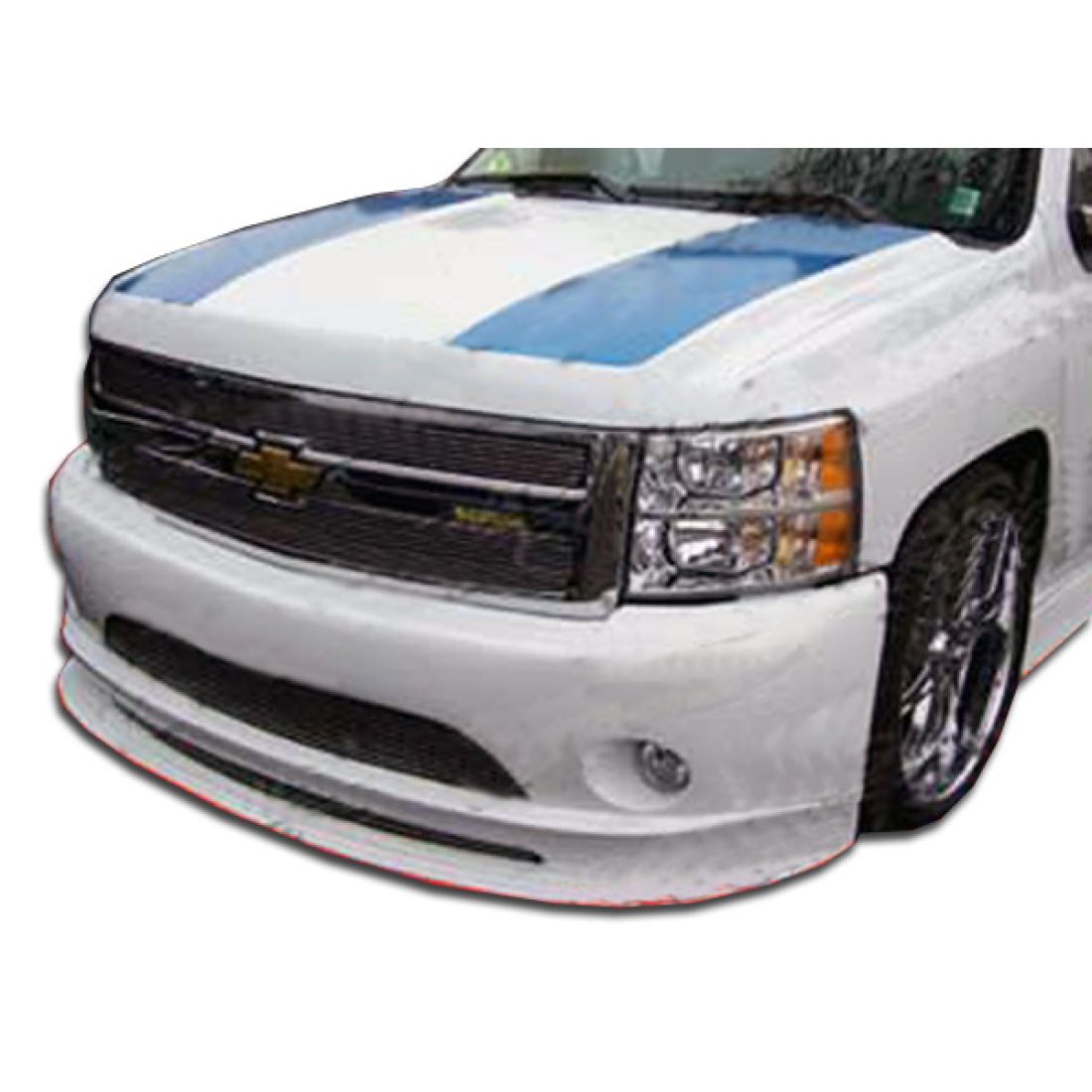 All kind of Exterior/Front Bumpers or Lipsfor  Chevrolet Silverado 2007. 