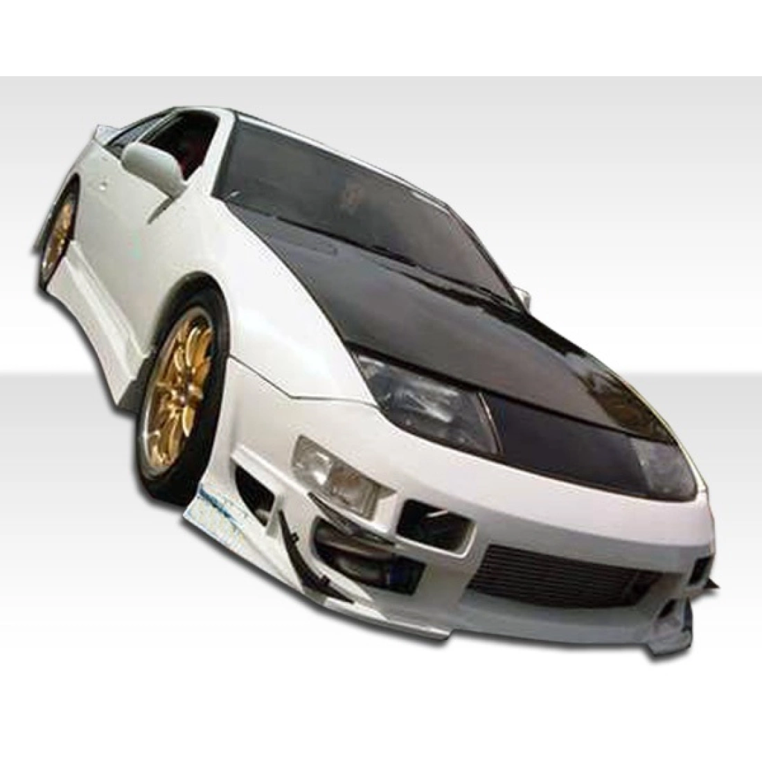 1990-1996 Nissan 300ZX Z32 Duraflex Bomber Front Bumper - 1