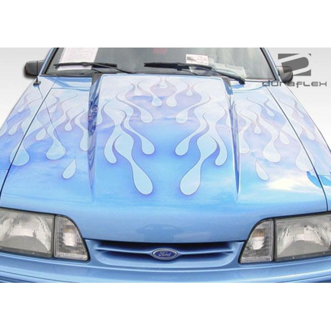 All kind of Exterior/Hoodsfor  Ford Mustang 1987. 6