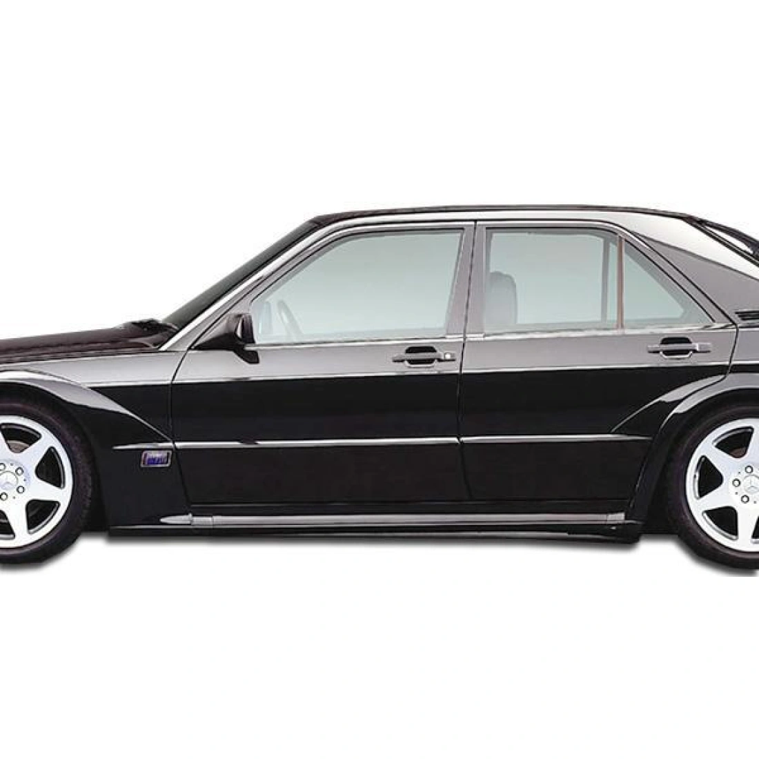 All kind of Exterior/Side Skirtsfor  Mercedes-Benz 190 1984. 3