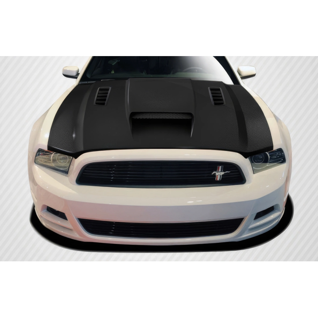 All kind of Exterior/Hoodsfor  Ford Mustang 2013. 1