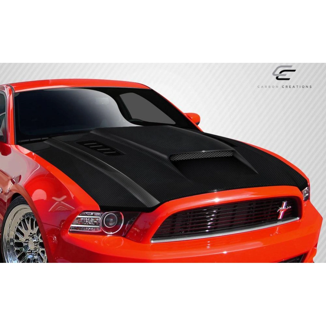 All kind of Exterior/Hoodsfor Ford Mustang 2013. 4