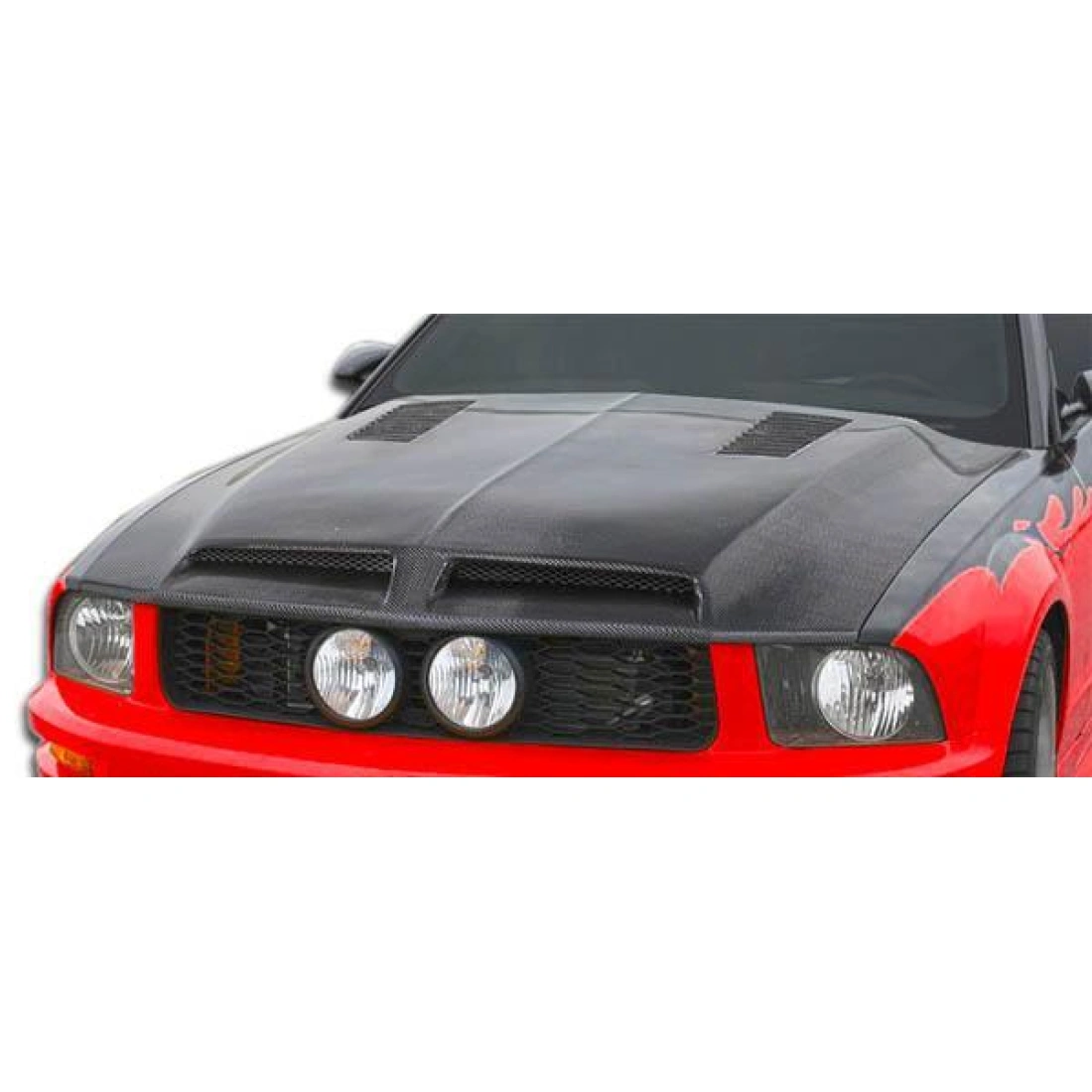 All kind of Exterior/Hoodsfor Ford Mustang 2005. 2