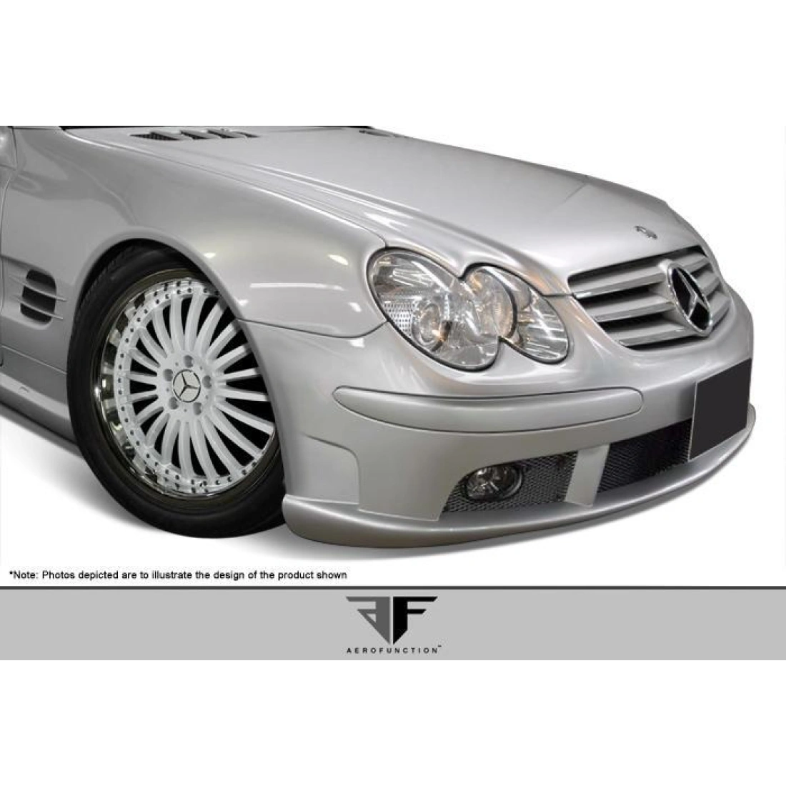 All kind of Exterior/Front Bumpersfor Mercedes-Benz SL-Class 2003. 4
