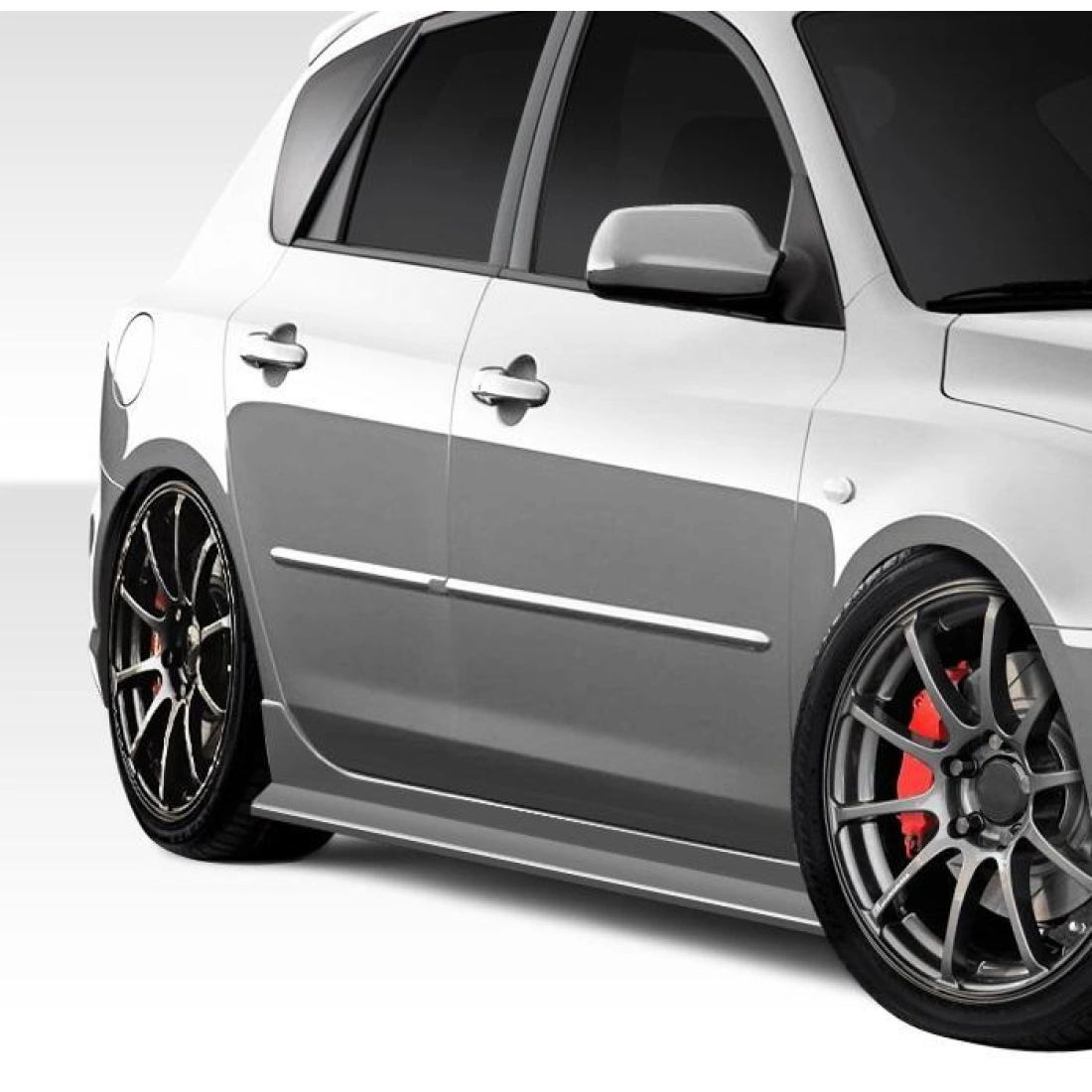 All kind of Exterior/Side Skirtsfor Mazda 3 2004. 3
