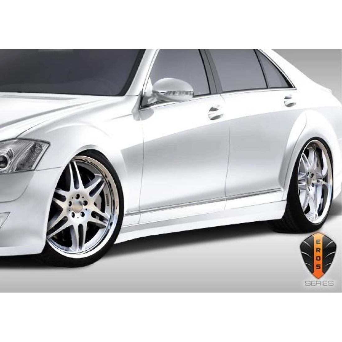 All kind of Exterior/Side Skirtsfor Mercedes-Benz S-Class 2007. 3