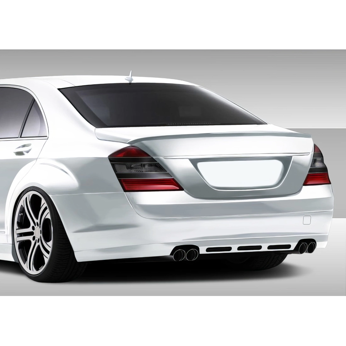 All kind of Exterior/Rear Lipsfor Mercedes-Benz S-Class 2007. 3