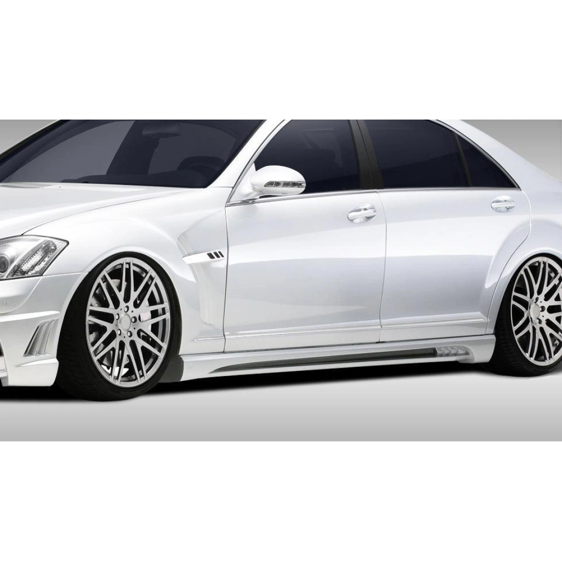 All kind of Exterior/Side Skirtsfor Mercedes-Benz S-Class 2007. 3