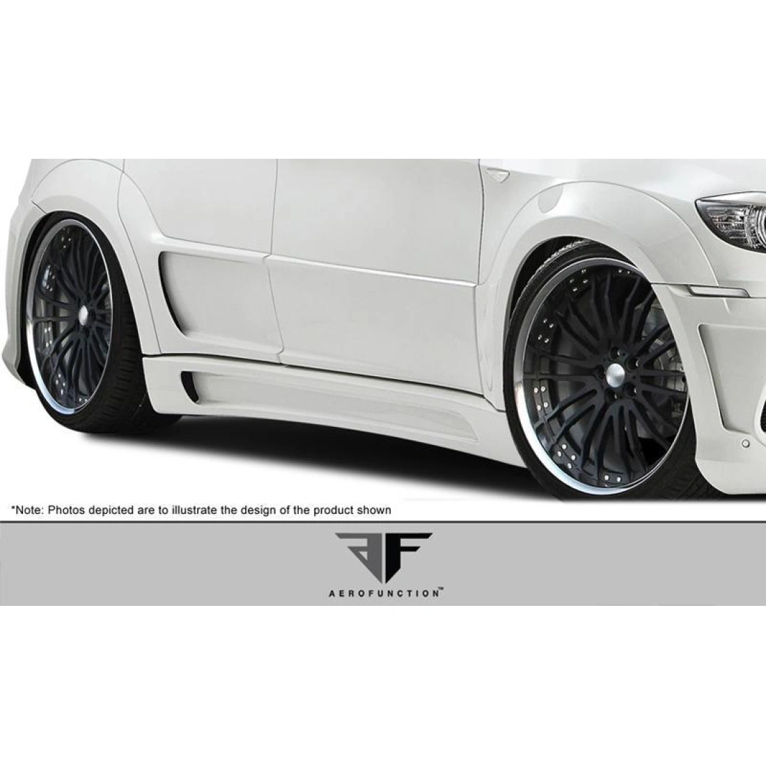 All kind of Exterior/Side Skirtsfor BMW X6 2008. 4