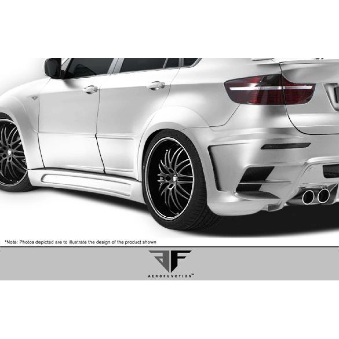 All kind of Exterior/Side Skirtsfor  BMW X6 2008. 4
