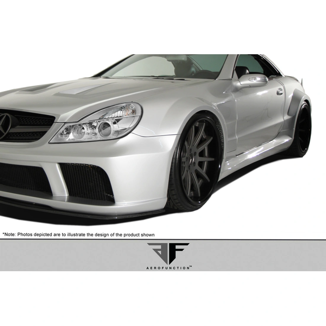 All kind of Exterior/Side Skirtsfor  Mercedes-Benz SL-Class 2003. 12