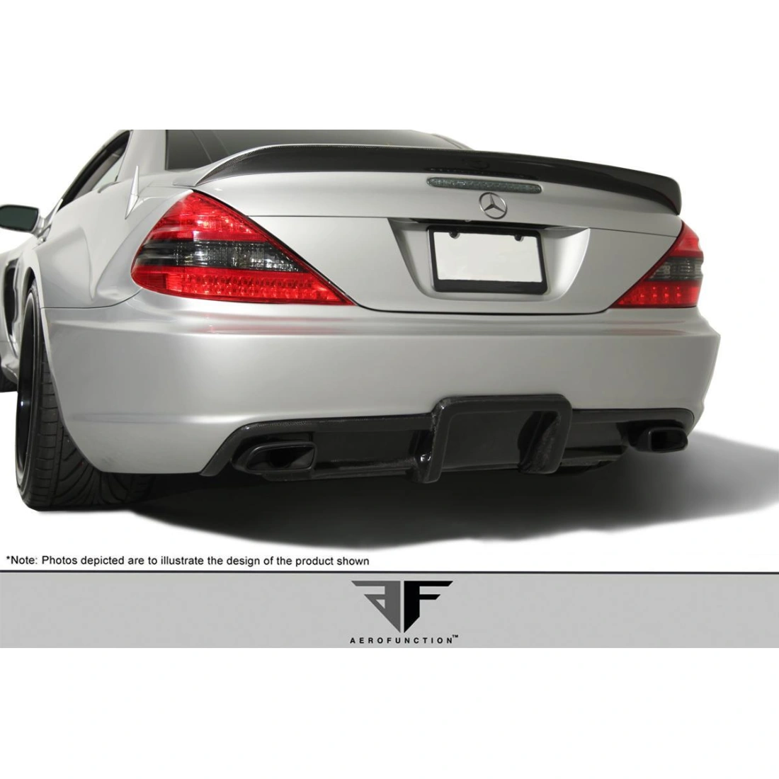 All kind of Exterior/Rear Lipsfor Mercedes-Benz SL-Class 2003. 4