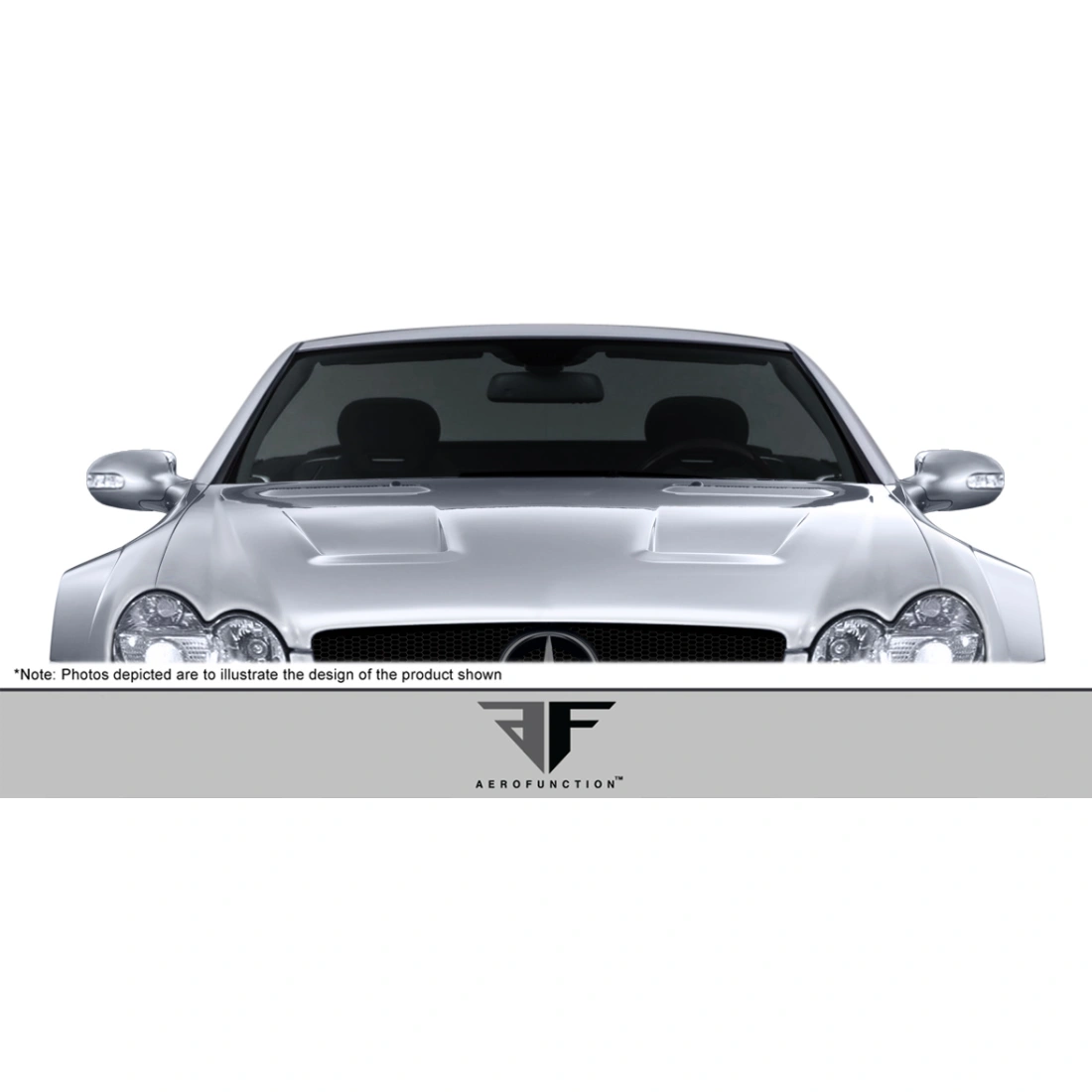 All kind of Exterior/Hoodsfor Mercedes-Benz SL-Class 2003. 6