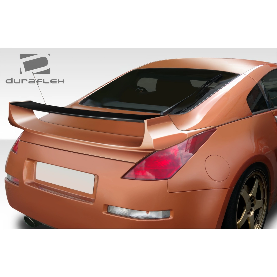 シードラス 084 2003-2008 Nissan 350Z Z33 2DR Coupe Duraflex Vader 3 Rear