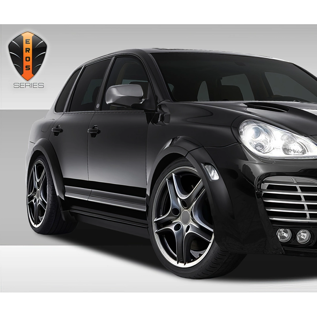 All kind of Exterior/Complete Body Kitsfor Porsche Cayenne 2003. 2