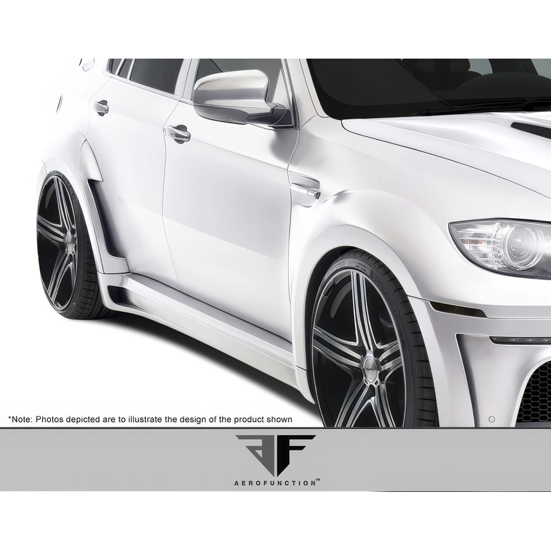 All kind of Exterior/Side Skirtsfor  BMW X6 2008. 5