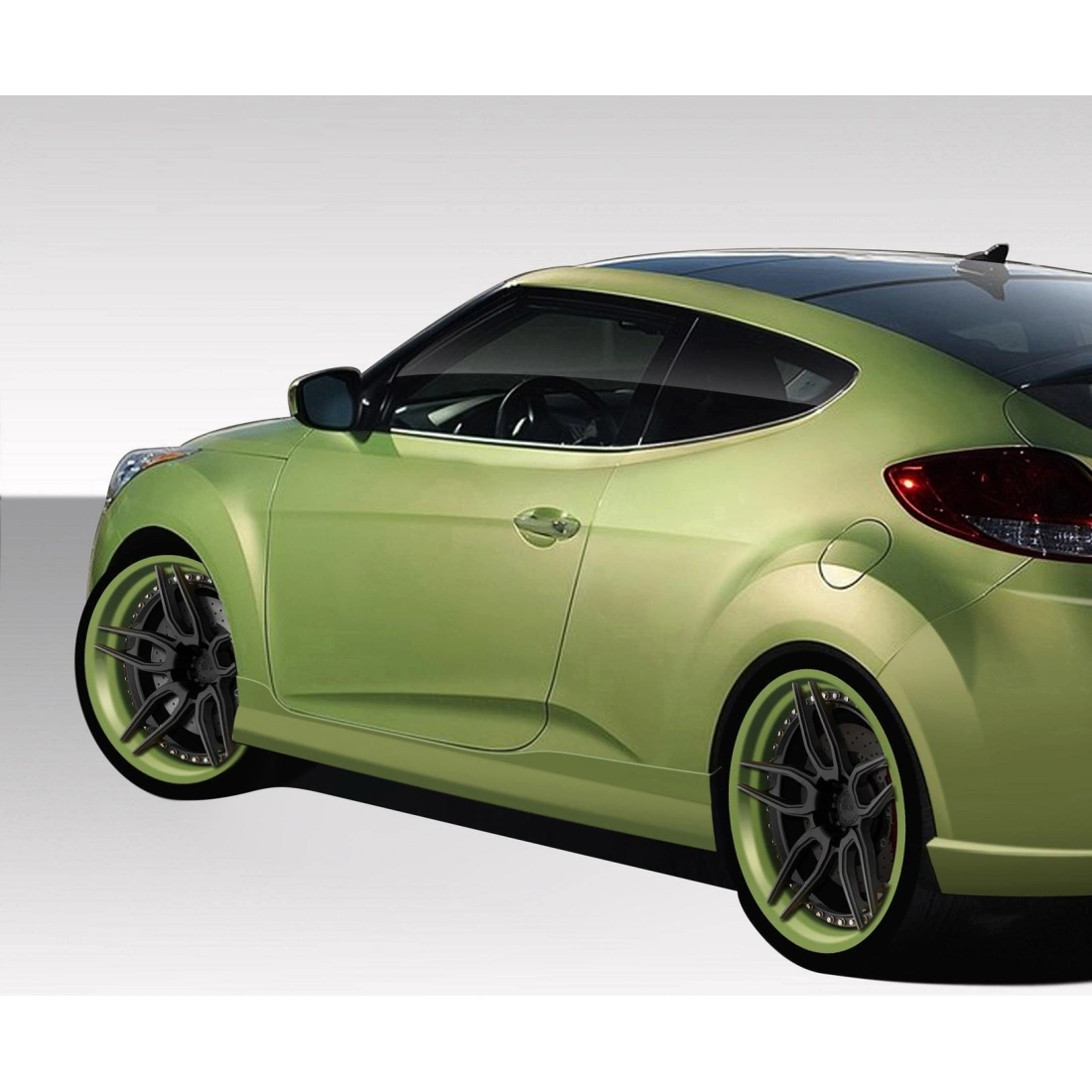 All kind of Exterior/Side Skirtsfor  Hyundai Veloster 2012. 3