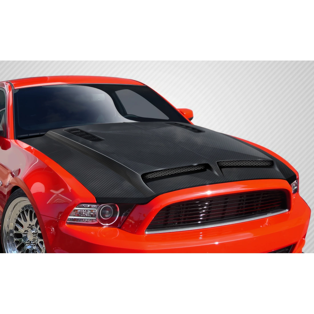 All kind of Exterior/Hoodsfor Ford Mustang 2013. 1