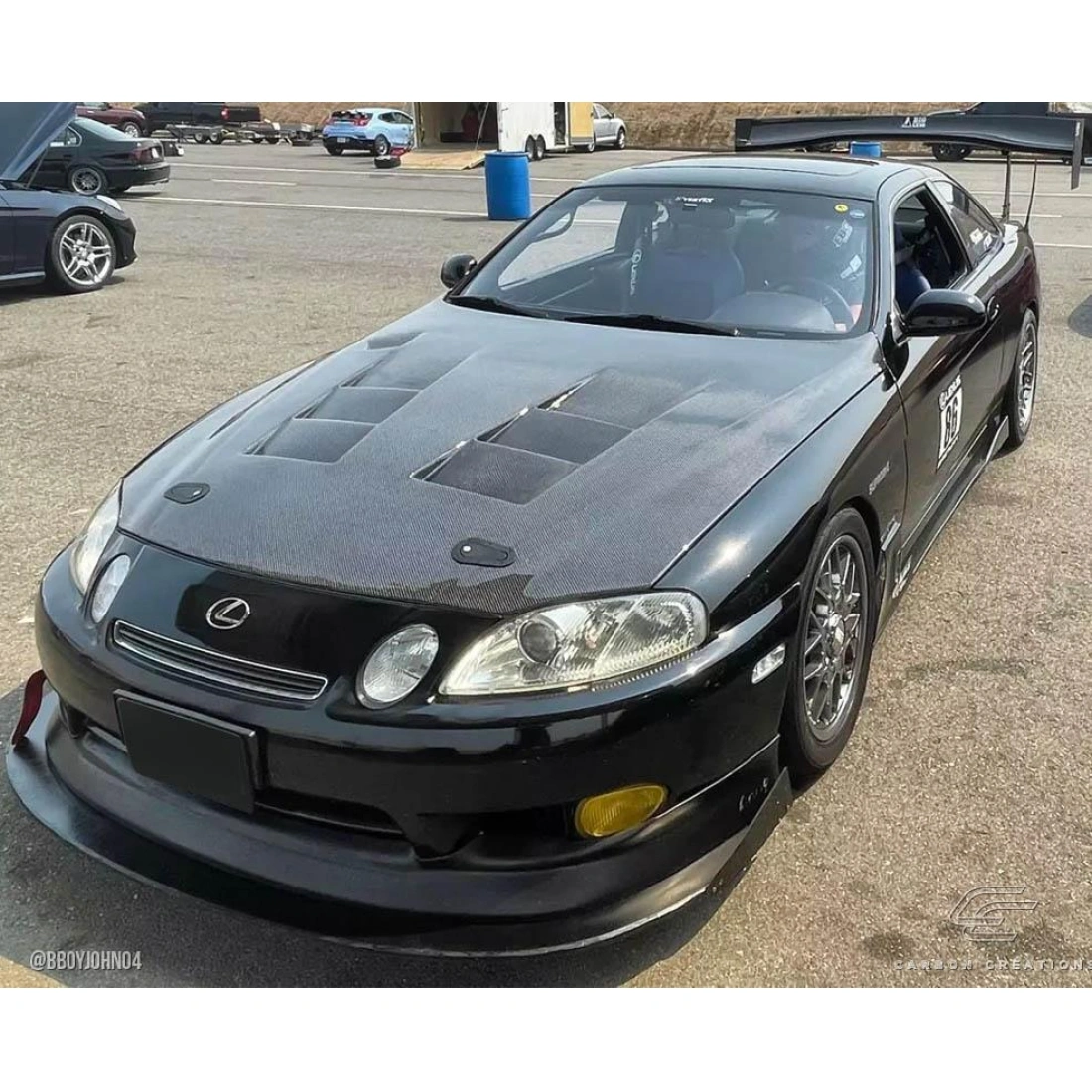 All kind of Exterior/Hoodsfor  Lexus SC Series 1992. 4
