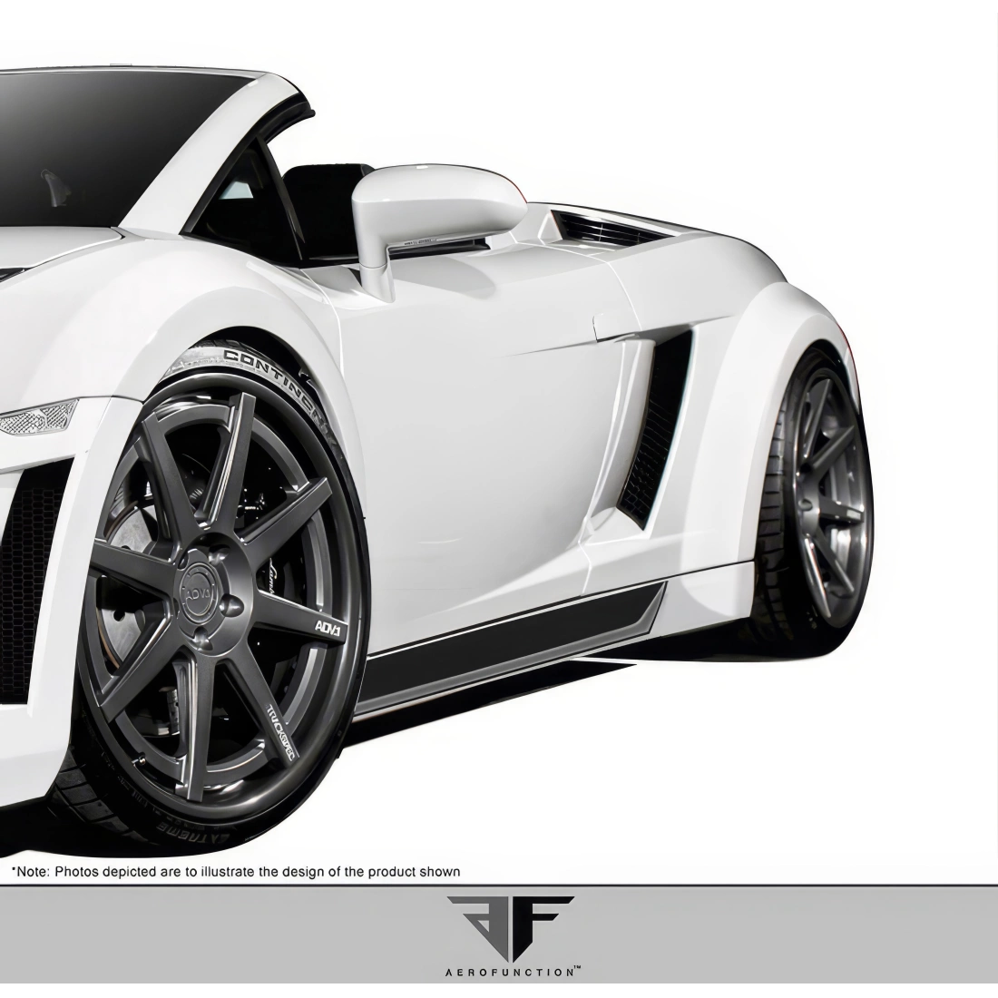 All kind of Exterior/Side Skirtsfor  Lamborghini Gallardo 2004. 6