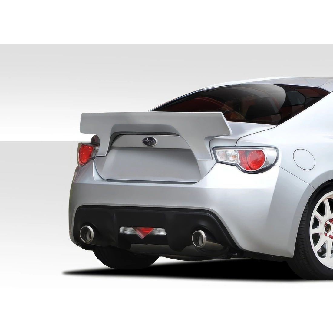【FRS】 13-19 Fits Scion FRS GT500 V3 Duraflex Front Bumper Canards