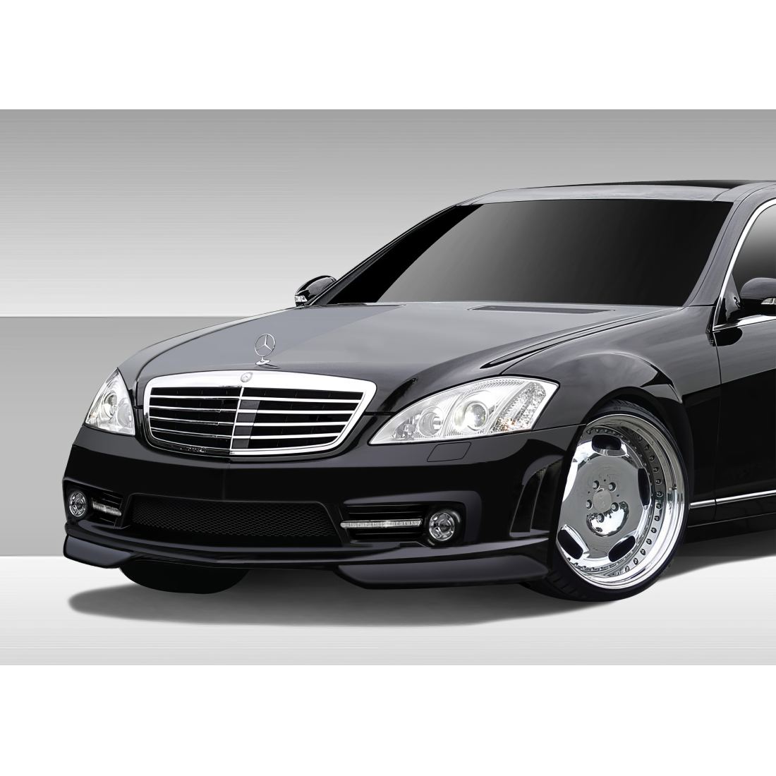 All kind of Exterior/Front Bumpers or Lipsfor  Mercedes-Benz S-Class 2007. 