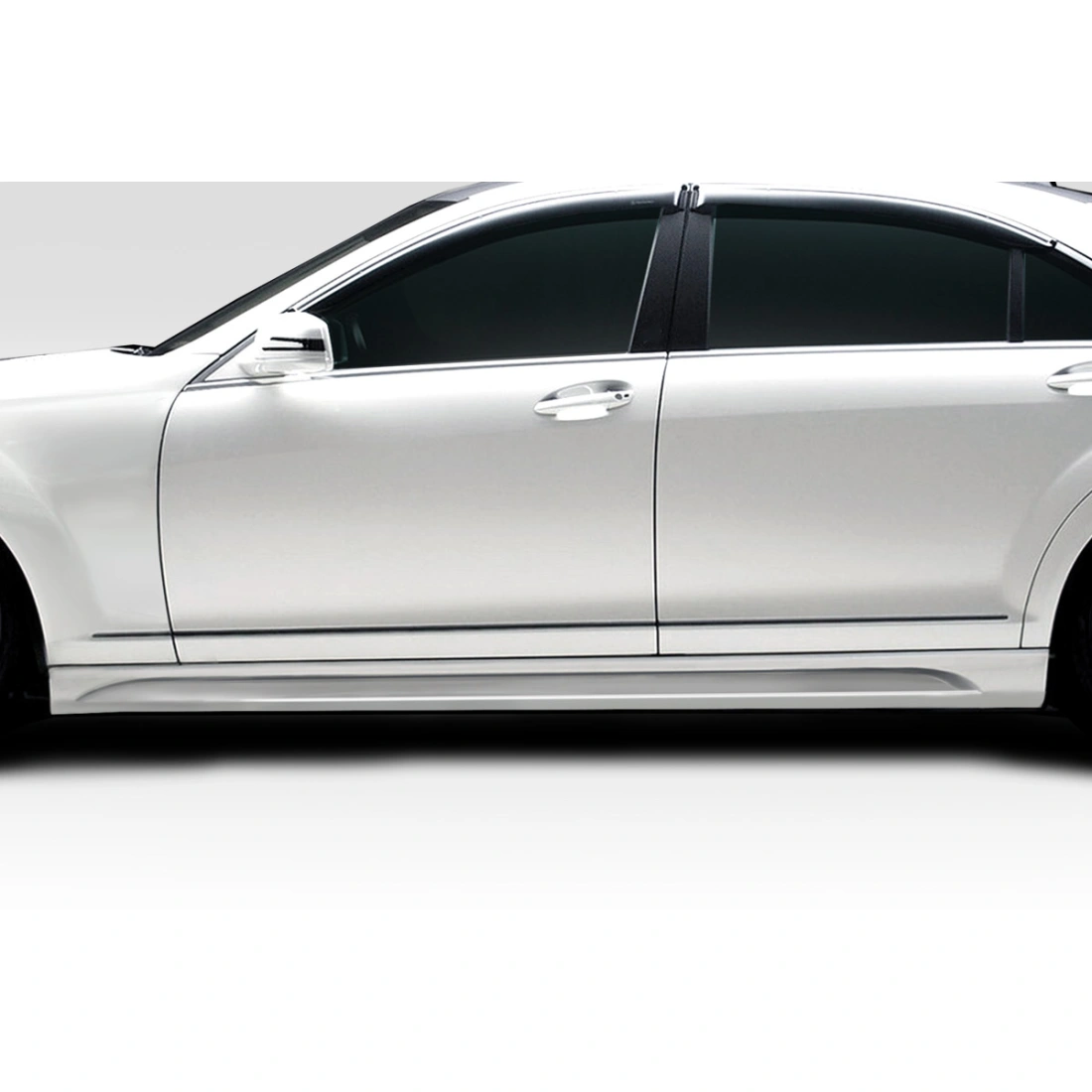 All kind of Exterior/Side Skirtsfor  Mercedes-Benz S-Class 2007. 1
