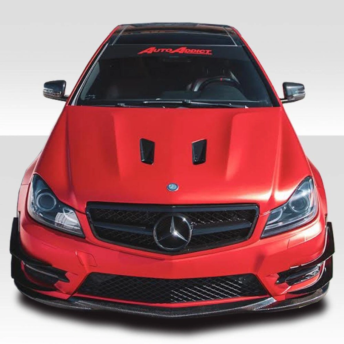 All kind of Exterior/Hoodsfor Mercedes-Benz C300 2012. 3