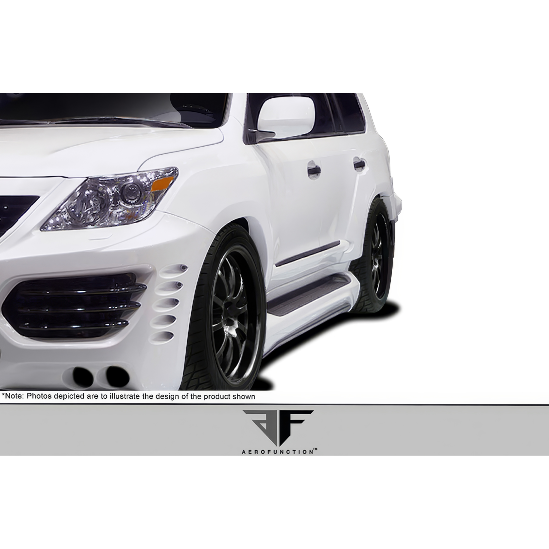 All kind of Exterior/Side Skirtsfor  Lexus LX570 2008. 