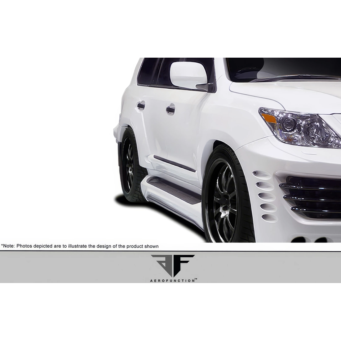 All kind of Exterior/Side Skirtsfor  Lexus LX570 2008. 6