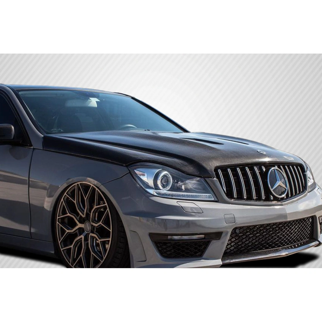 All kind of Exterior/Hoodsfor  Mercedes-Benz C300 2008. 1