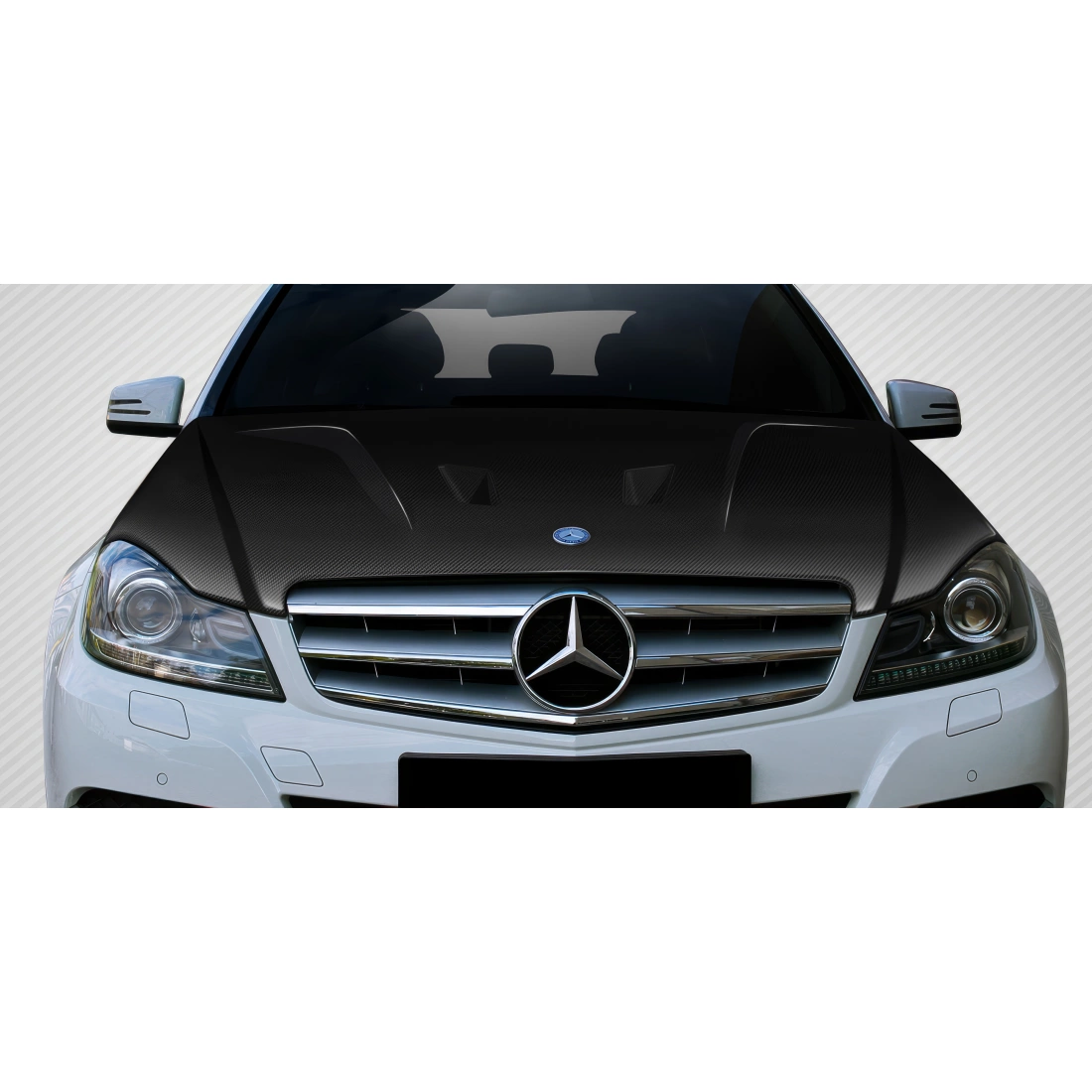 All kind of Exterior/Hoodsfor  Mercedes-Benz C300 2012. 1