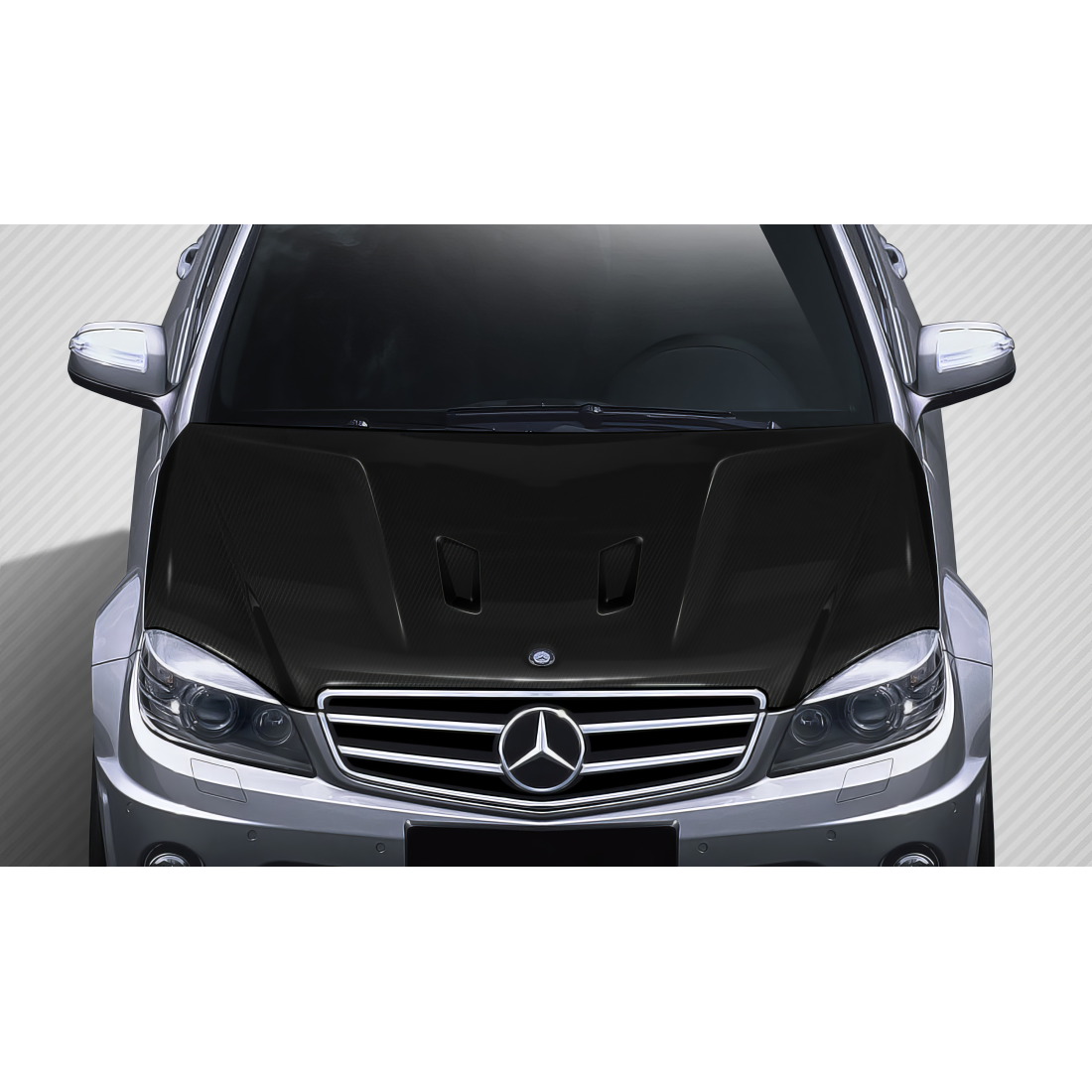 All kind of Exterior/Hoodsfor  Mercedes-Benz C300 2008. 