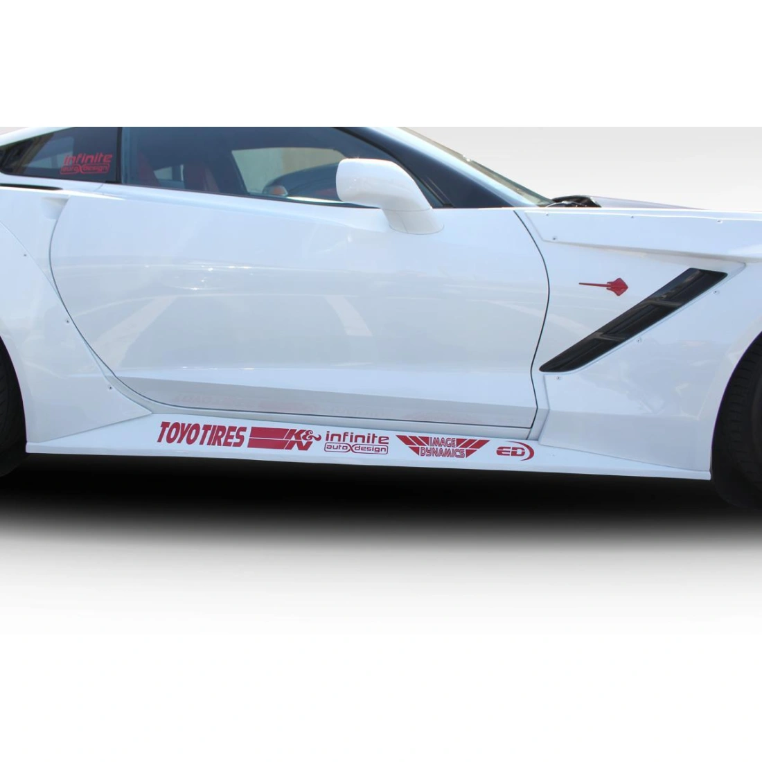All kind of Exterior/Side Skirtsfor  Chevrolet Corvette 2014. 3
