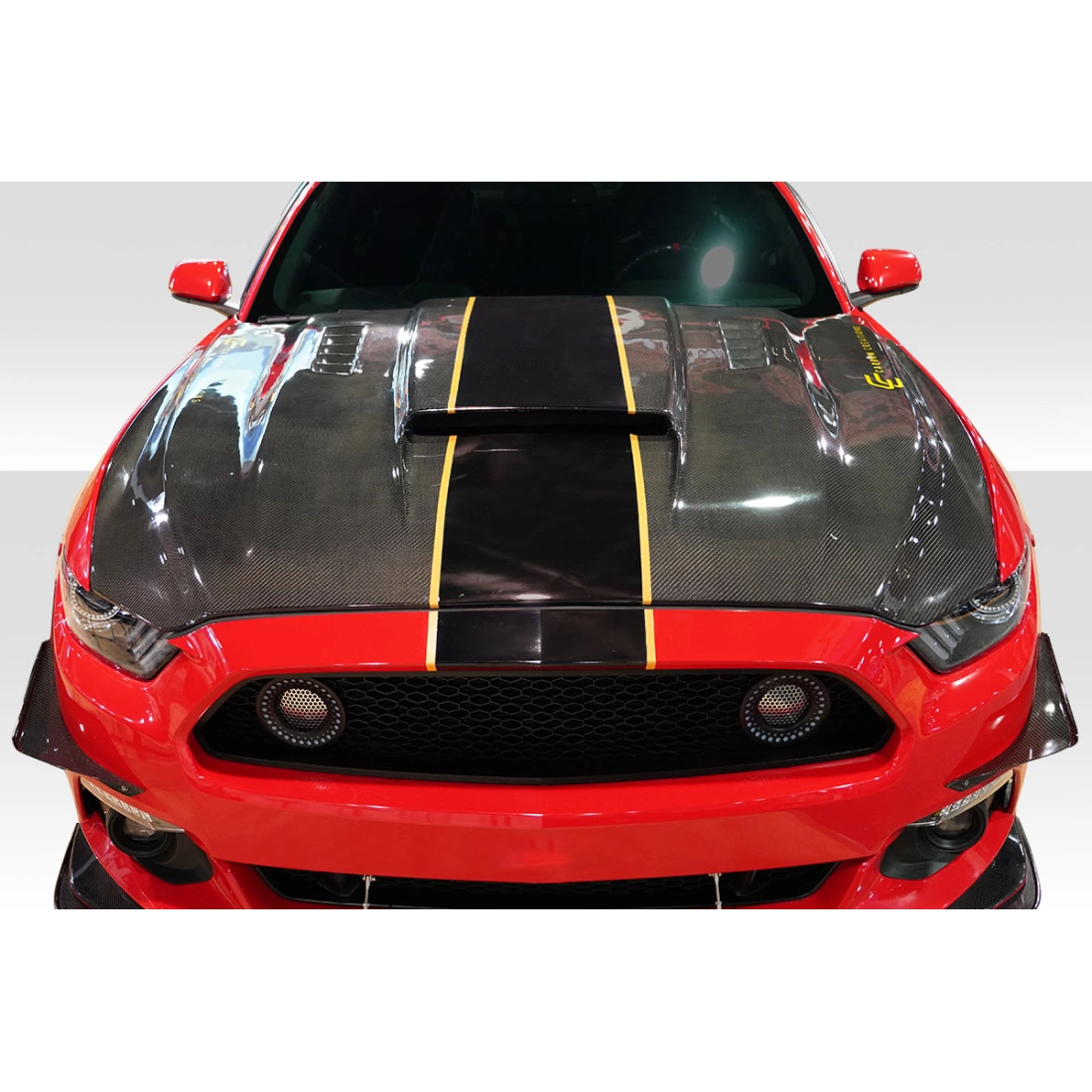 All kind of Exterior/Hoodsfor Ford Mustang 2015. 1