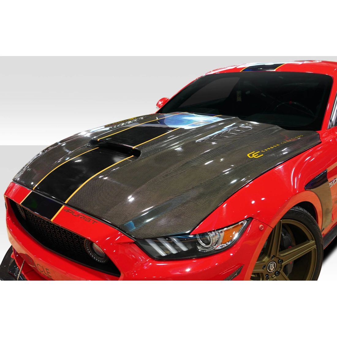 All kind of Exterior/Hoodsfor Ford Mustang 2015. 7