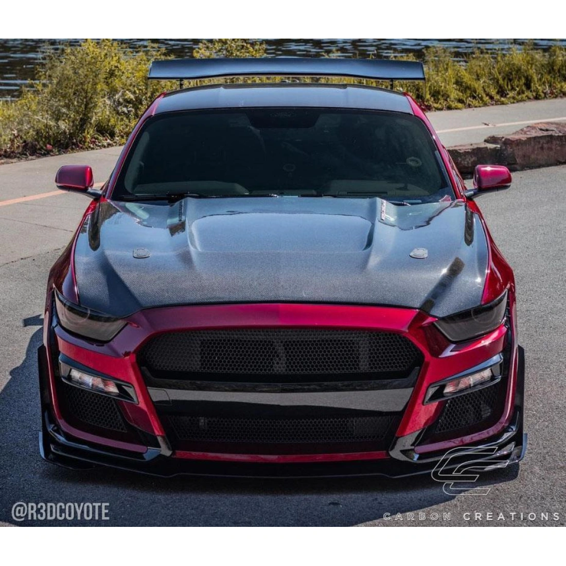 All kind of Exterior/Hoodsfor Ford Mustang 2015. 4