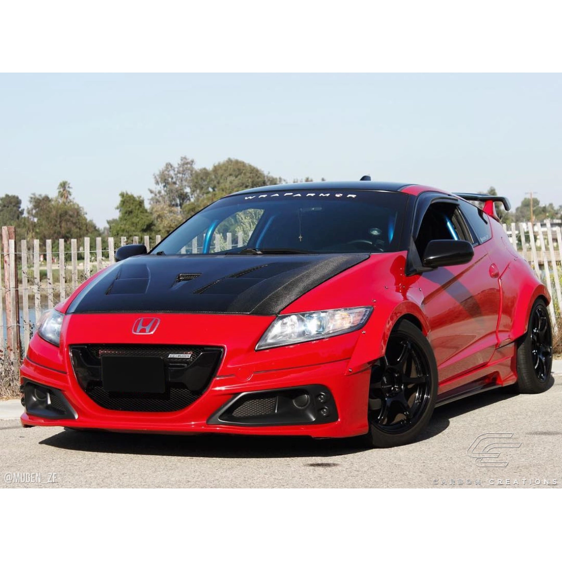 CRAZE　アヂト　CRZ 11-16 Honda CR-Z DriTech AM-S Hood | Carbon Creations | ed_112944