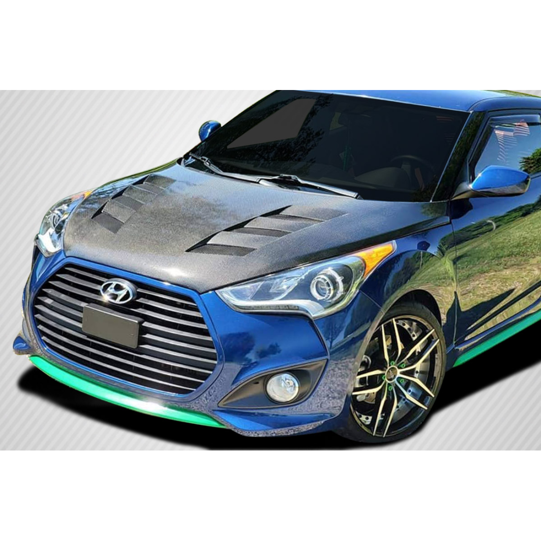 All kind of Exterior/Hoodsfor  Hyundai Veloster 2012. 