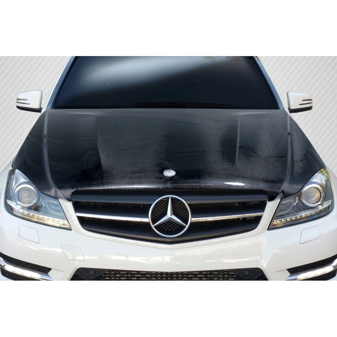 All kind of Exterior/Hoodsfor  Mercedes-Benz C300 2012. 1