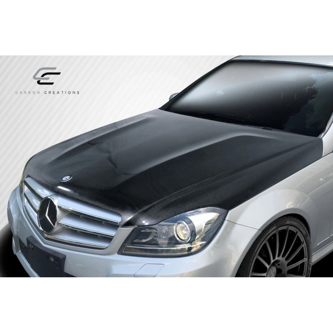 All kind of Exterior/Hoodsfor  Mercedes-Benz C300 2012. 6