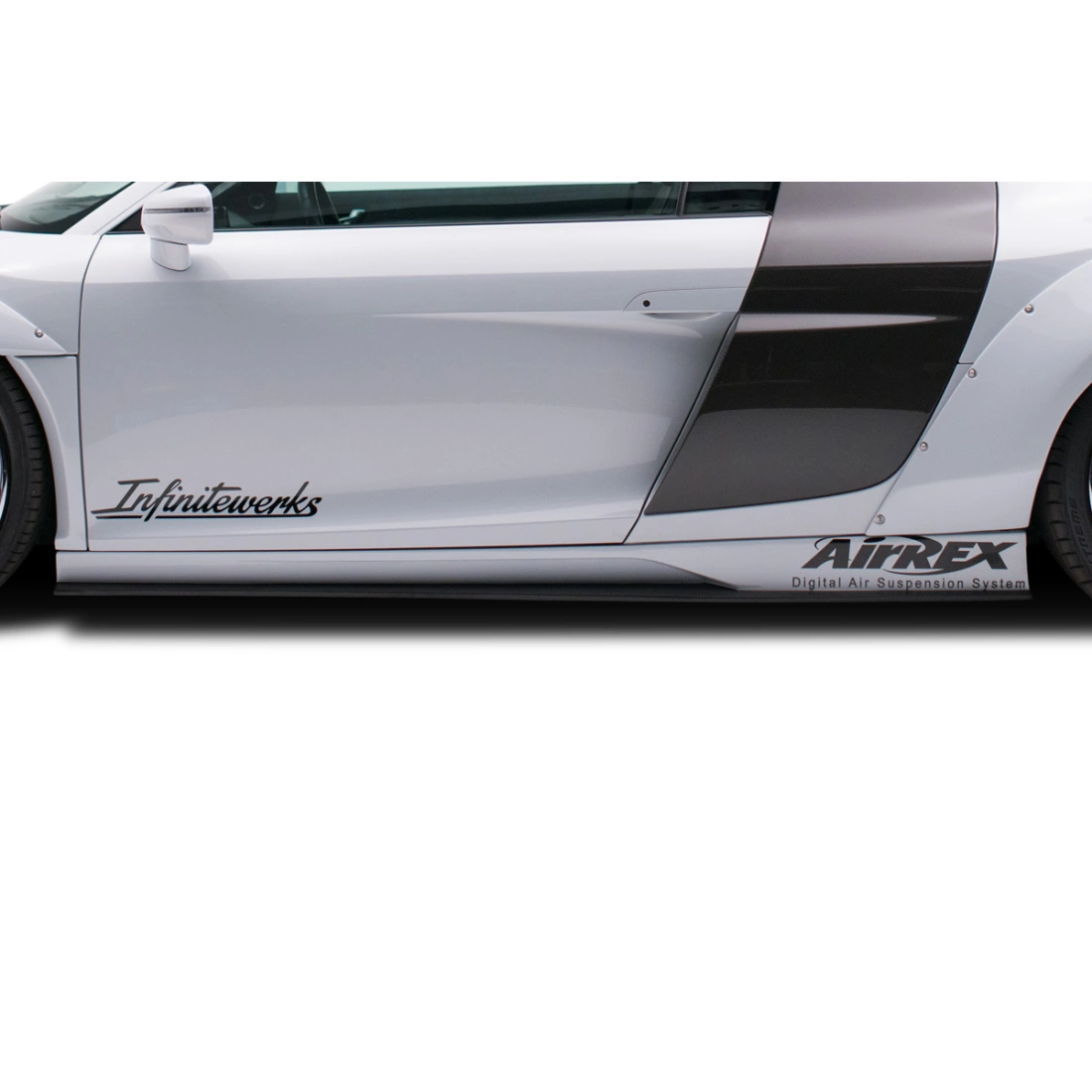All kind of Exterior/Side Skirtsfor Audi R8 2008. 1