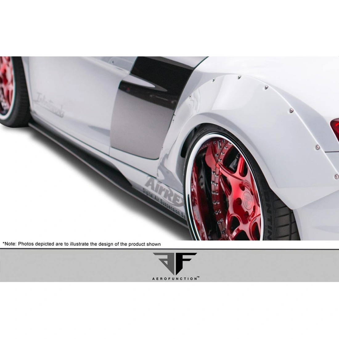 All kind of Exterior/Side Skirtsfor Audi R8 2008. 30