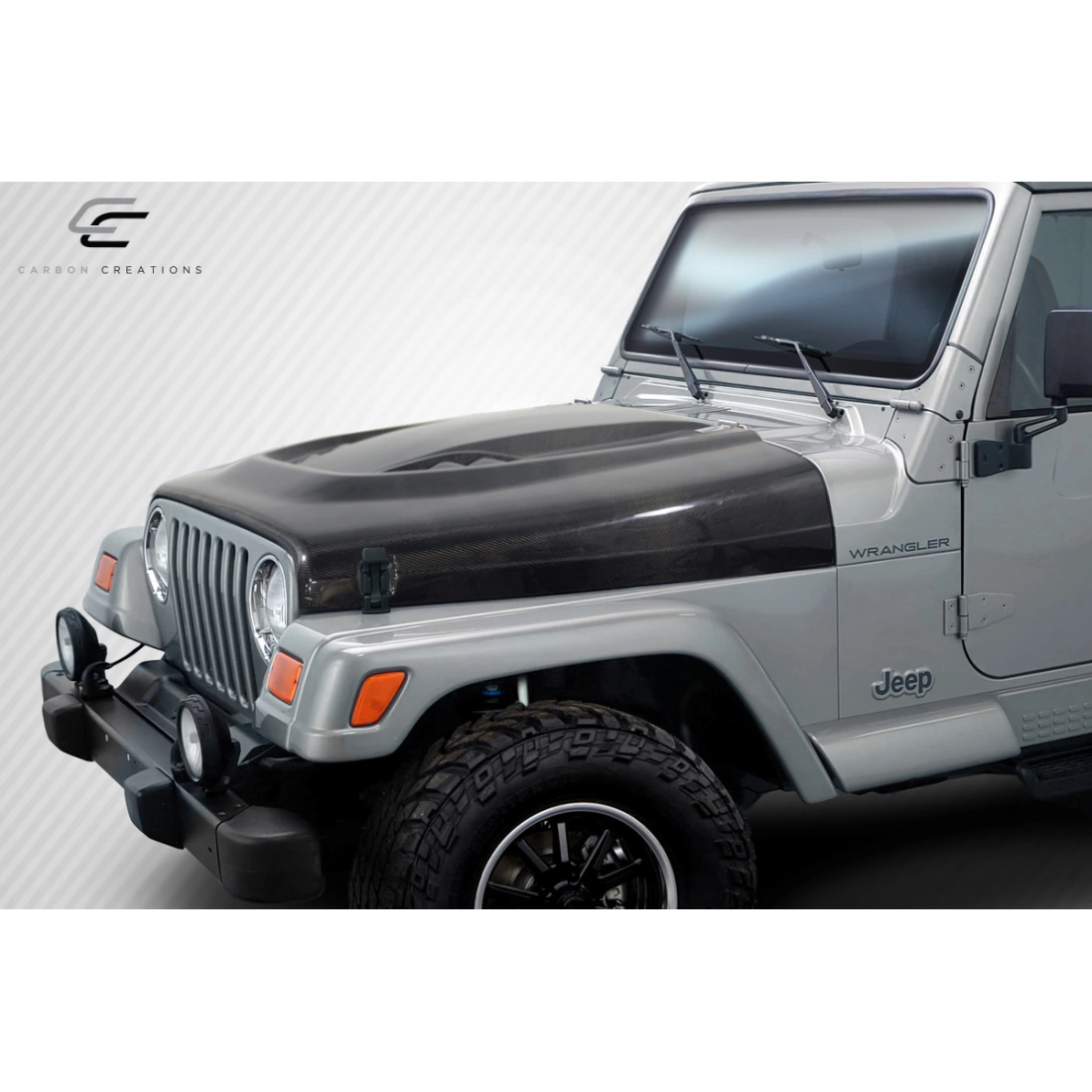 All kind of Exterior/Hoodsfor  Jeep Wrangler 1997. 6