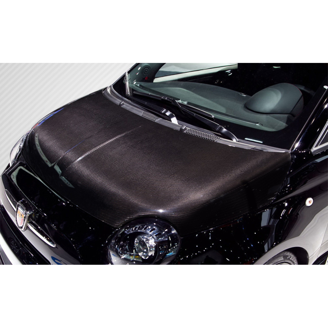 All kind of Exterior/Hoodsfor  Fiat 500 2012. 