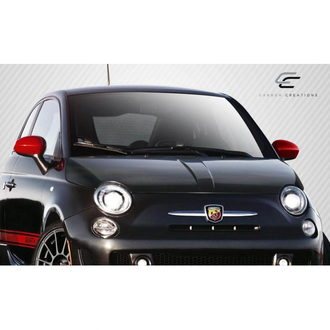 All kind of Exterior/Hoodsfor  Fiat 500 2012. 4