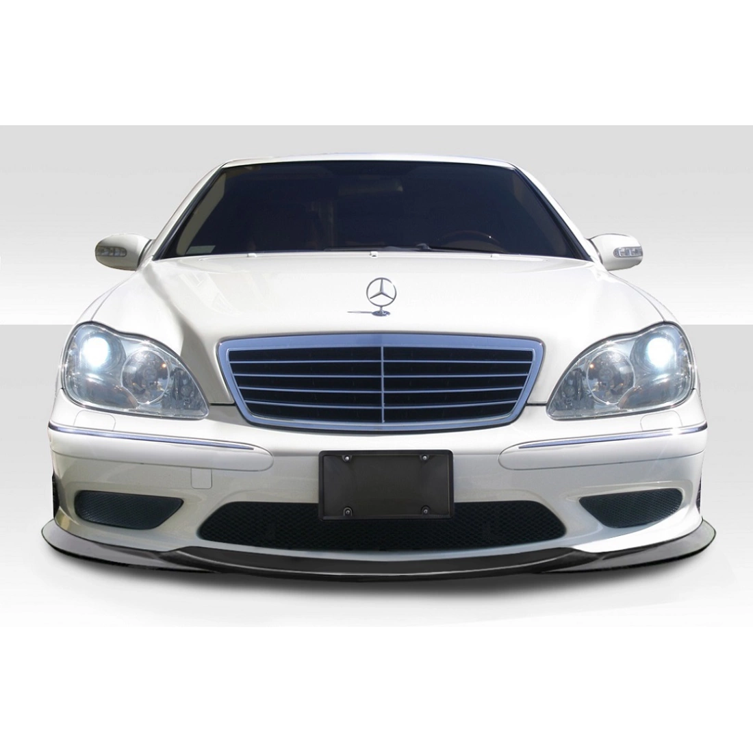 All kind of Exterior/Front Lipsfor  Mercedes-Benz S-Class 2003. 1