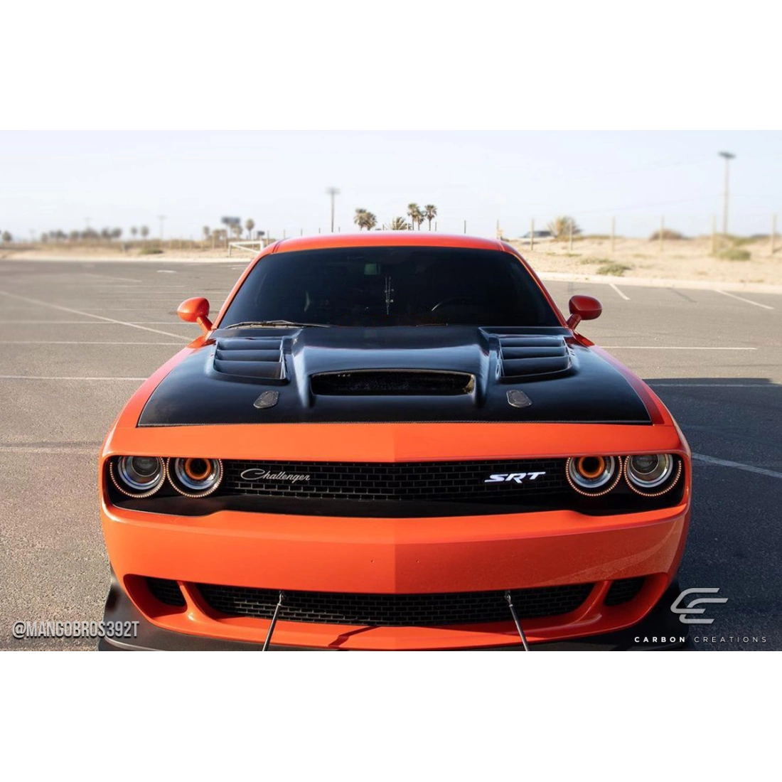 2008-2023 Dodge Challenger Carbon Creations Viper Look Hood
